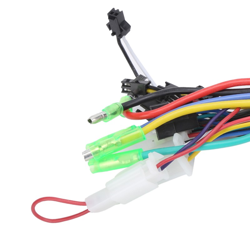 36V/48V 350W Brushless Controller and 124DX LCD Twist Throttle Set
