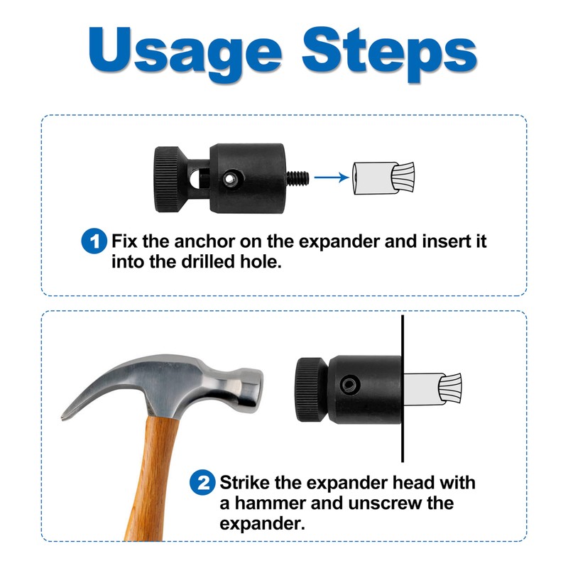 868 Screw Anchor Expander Compatible with Greenlee 84299 Power Drill