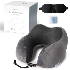 [Neck Fit Structure for Any Position] Neck Pillow, Airplane, Neck Pillow, Comfortable Goods, Recommended by Physical Therapists, Bedding Manufacturer Development x Tireless Travel, Convenient Travel