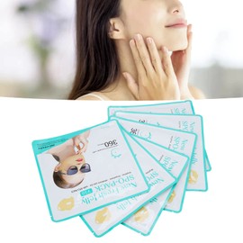 6Pcs Sun Hydrogel Cover Sun, 6Pcs Sunscreen Hydrogel Cover Hydrogel Cover Disposable Moisturizing Half Cover Hanging Ear Sun Cooling Patch for