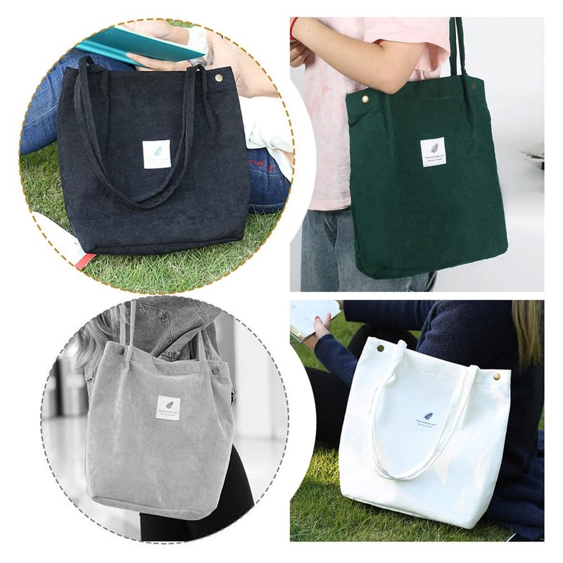 Cirsaeur Women's Tote Bag, Large Capacity, A4 Commuting/School, Shoulder Bag,
