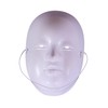 Clear Stone Japanese-Style Mask, Unisex White