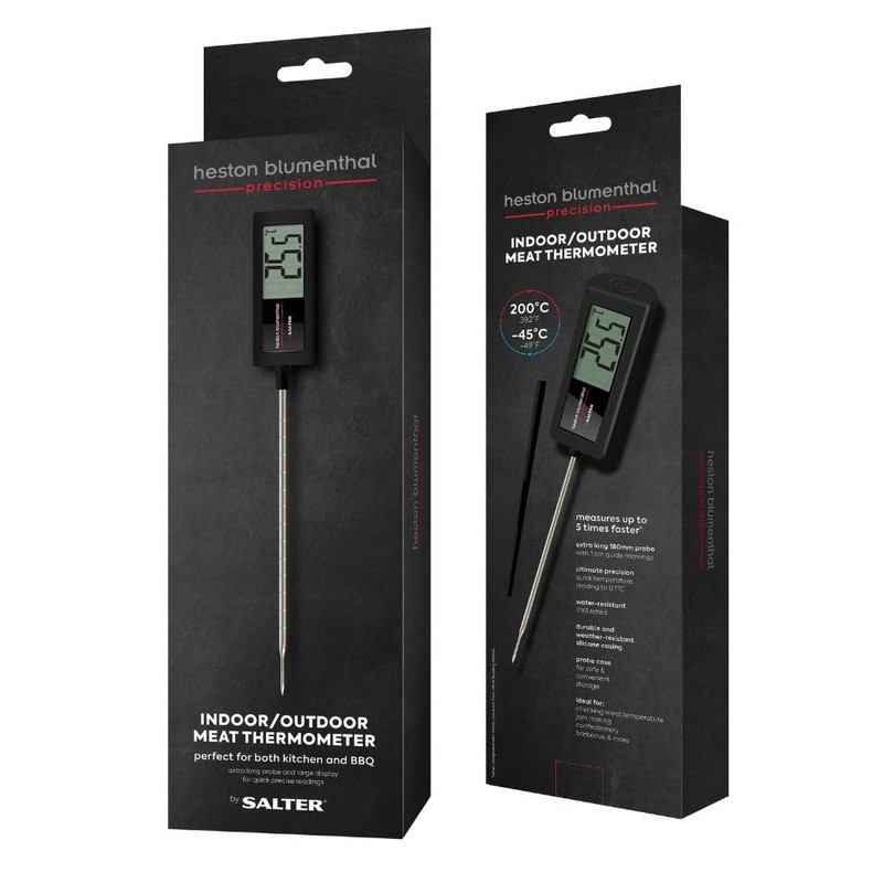 Heston Blumenthal by Salter 557 HBBKCRUP Meat Thermometer - Instant