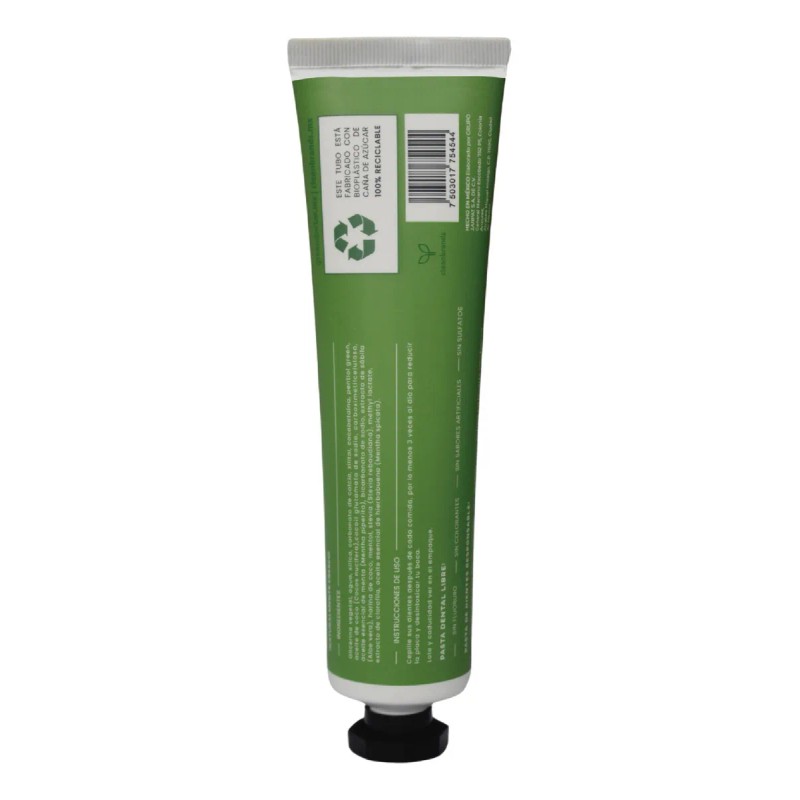 Pasta De Dientes Con Clorofila - Organic Detox 6pack