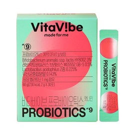 (Vitavibe) Vitavibe Probiotics at Nine 1 box (30 days’ supply) Lactobacillus / (비타바이브)비타바이브 프로바이오틱스 앳나인 1박스 (30일분) 유산균
