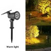 Solar Spot Light for Outdoor Decoration – 9-LED Adjustable Brightness