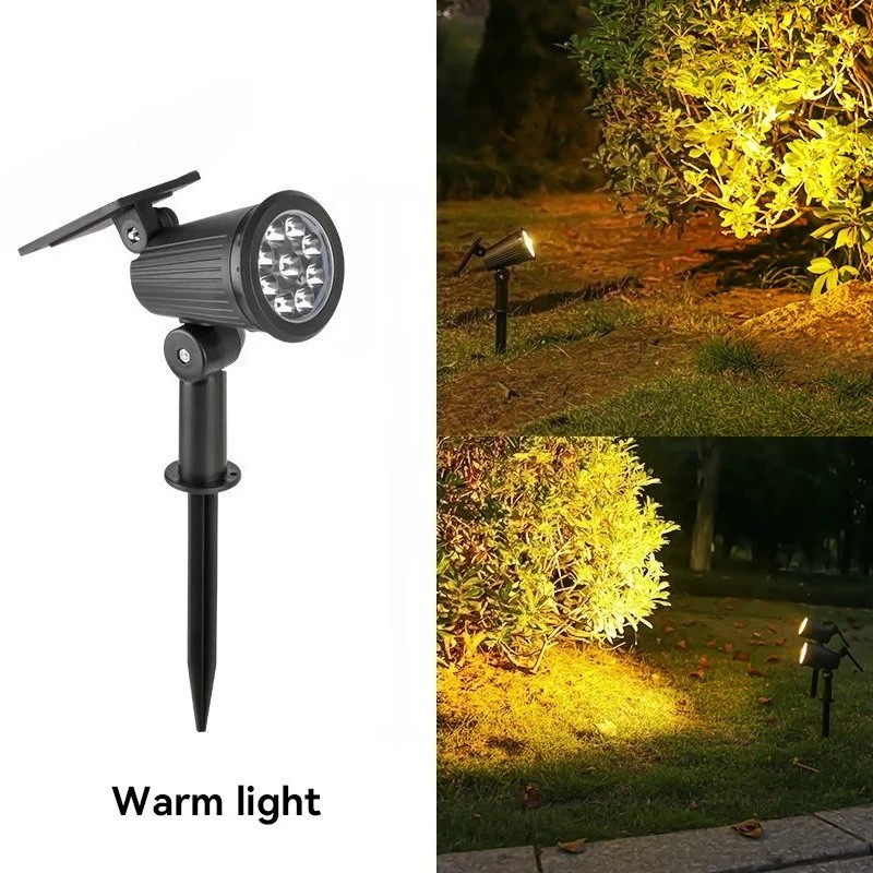 Solar Spot Light for Outdoor Decoration – 9-LED Adjustable Brightness