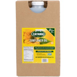 Catania 100% Non-GMO Sunflower Oil - 35 Ib