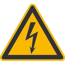 Format 4044589034212 – Warnschild Fol 44 St. elektr. Spannung sl25 mm