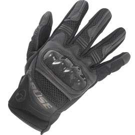 Büse Safe Ride Motorcycle Gloves, Black, 8