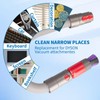 Traceless Dust Brush and Flexible Extension Hose Compatible for Dyson