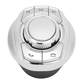 Steering Wheel Control Button, 8 Key Definition, High Strength Cup Shape for Universal Vehicles, Ultra Light & Durable, Diversified Driving Scene for Drivers
