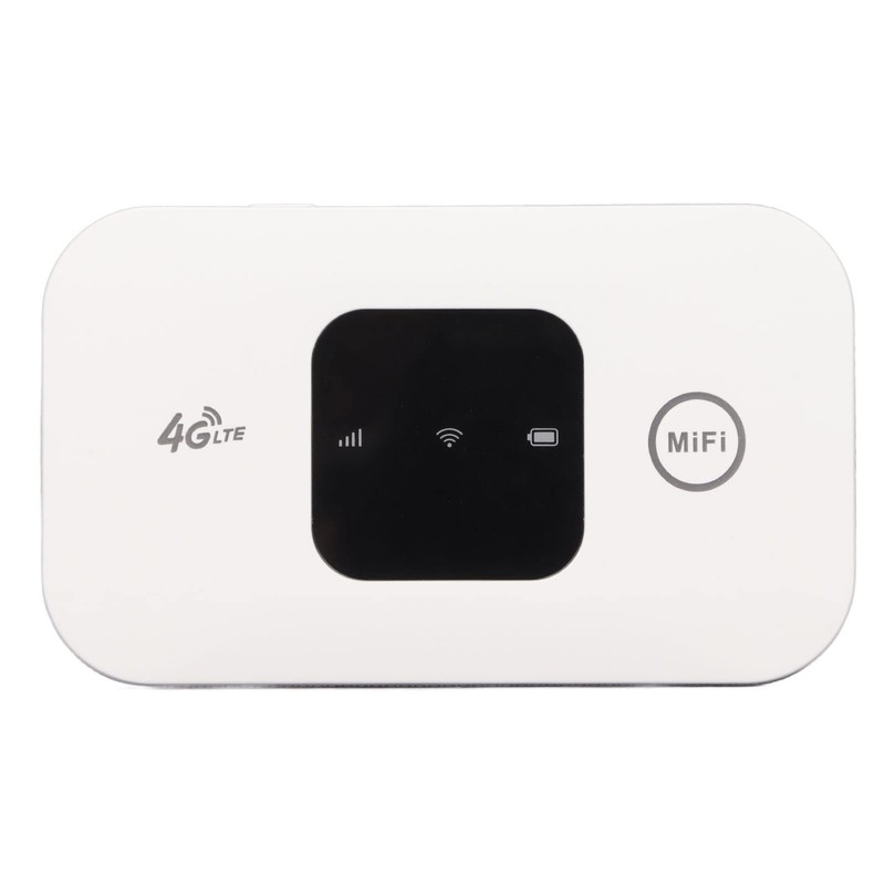 ASHATA Portable Internet Mobile Hotspot, SIM Card Wireless Portable WiFi,