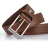 LLOYD Leather Belt 0580 Black, Brown, Cognac, Length: 130 cm,