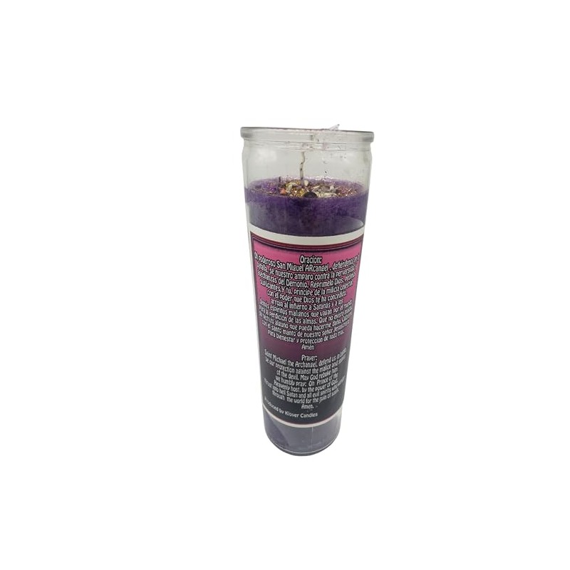 Generic Destroy Witchcraft Candle Arrasa Brujeria Veladora Preparada, Purple