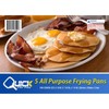 DISPOSABLE ALUMINUM FOIL FRYING PAN - Size: 5 PACK