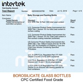 Matyz 6-PACK Borosilicate Glass Breast Milk Bottles (6 oz, 3 Colors) - Wide Neck Breastmilk Collection and Storage Bottle - Formula Storage Bottles Compatible With Medela Avent Spectra Pumps