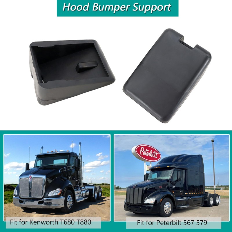 2 Pack L85-6081 & 2 Pack L85-6082 Hood Bumper Support