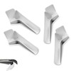 Titgoes 4 PCS RV Rain Gutter Nozzles, Left and Right