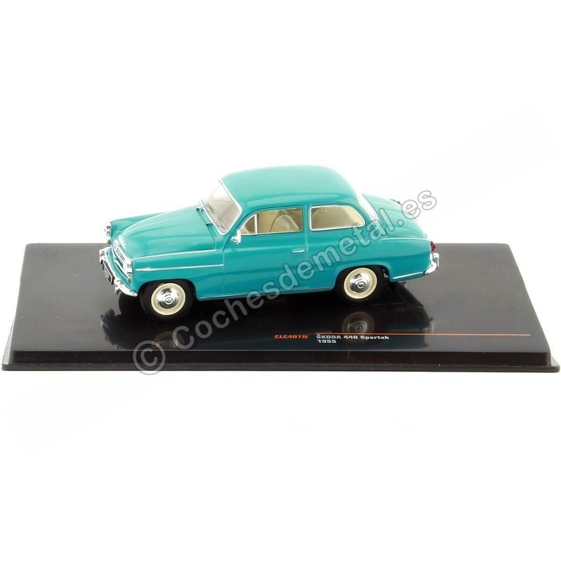 Ixo Skoda 440 Spartak 1955 Blue Model Car 1:43 Models