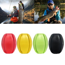 REITINGE Reusable Fishing Rod Fixed PVC Fishing Rod Holder Eggs-shaped Fishing Rod Tie Downs Clip Fishing Accessory