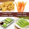 Manual Potato Slicer, Professional Potato Slicer, Vegetable with Grid for