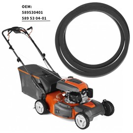 VGOL 1pc Lawn Mower V-Belt Engine to Mid Shaft Drive Belt Length 56 Inches Transmission Belt 544400201 589530401 Compatible with Husqvarna R316TsX AWD