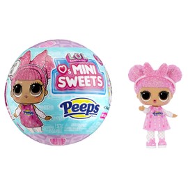 L.O.L. Surprise! LOL Surprise Loves Mini Sweets Peeps - Cute Bunny with Collectible Doll, 7 Surprises, Spring Theme, Peeps Limited Edition Doll- Great Gift for Girls Age 4+