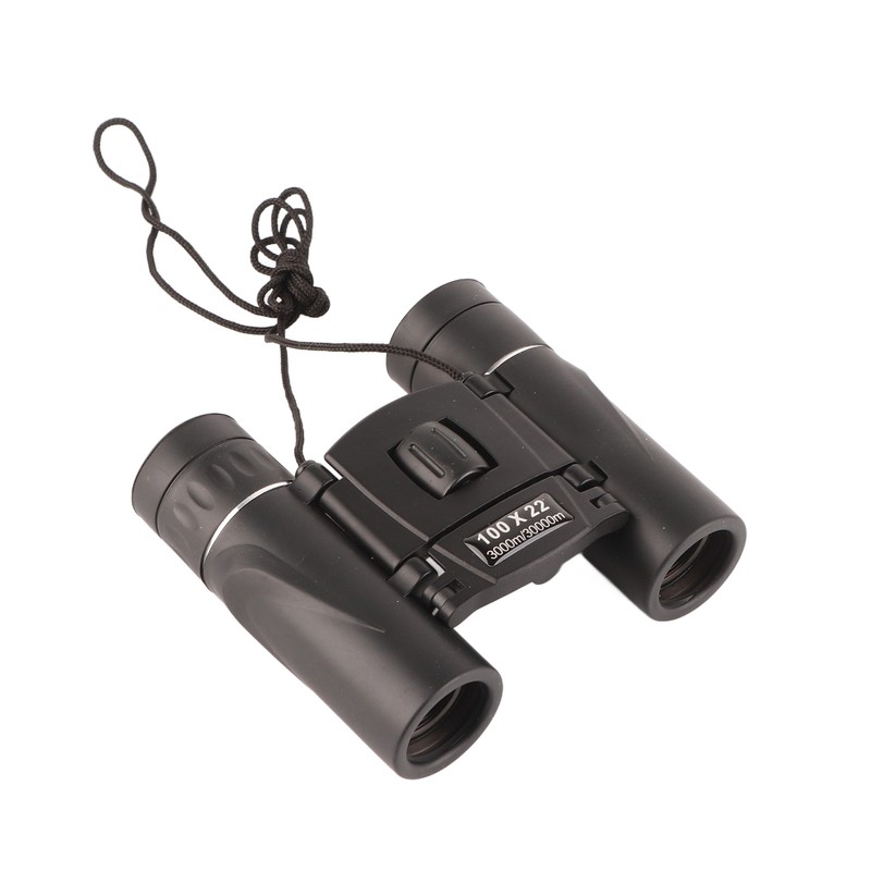 HD Binoculars 100x22 Night Vision Foldable Waterproof Portable Binoculars for