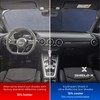 EzyShade Windshield Sun Shade with Shield-X Reflective Technology. See Size-Chart