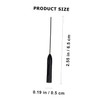 FOMIYES 1set Hearing Aid Cleaning Kit Includes Cleaning Brush Rods