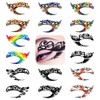8 Pairs Eyeshadow Tattoo Stickers Party Waterproof Face Stickers Eyes