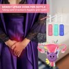 2PCS Vaginal irrigation Intimate Wash for Women,Portable Bidet Travel Bidets,Peri