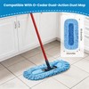 Ndoge 3 Pack Dust Mop Replacement Head for O-Cedar Dual-Action