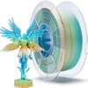 Ziro Rainbow/Gradient Matte PLA 3D Printer Filament 1.75mm:_(Matte) Purple Veil,