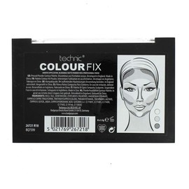 Technic Colour Fix 2 Pressed Powder Contour Palette, 3.5 g, 8 Piece
