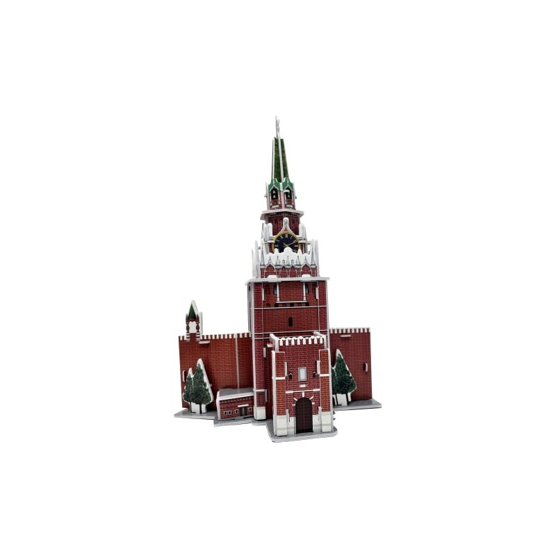 Famous Building 3D Puzzle (Spasskaya Tower)