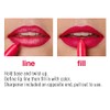Daconovo Juego de lápices labiales de 6 colores Lápiz labial