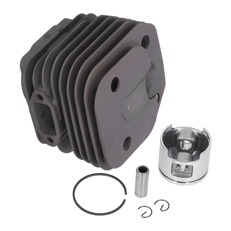 48mm Cylinder Piston Kit Cylinder Piston Circlip Set Garden Chainsaw