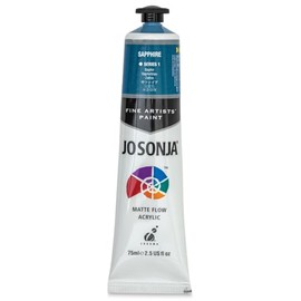Jo Sonja's Artist Acrylic - Sapphire, 2.5 oz Tube
