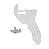 ROZILO Guitar Thinline Pickguard Plate with Screws Re-issue Guitar Part