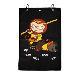 GFxCG Funny Golf Towel (16" X 24") for Men Say Goodbye to All OB Golf Towels for Golf Bags for Men an Essential Accessory for Golf Fans