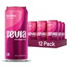 Zevia Zero Sugar Soda, Black Cherry, 16 oz Cans (12-Pack)