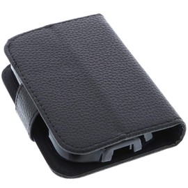 foto-kontor Bag compatible with Abbott Freestyle Libre 1 Book Style black case protection cover book