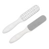 Minkissy 2sets Foot File Callus Rasp Scrubber Body Exfoliator Double-sided