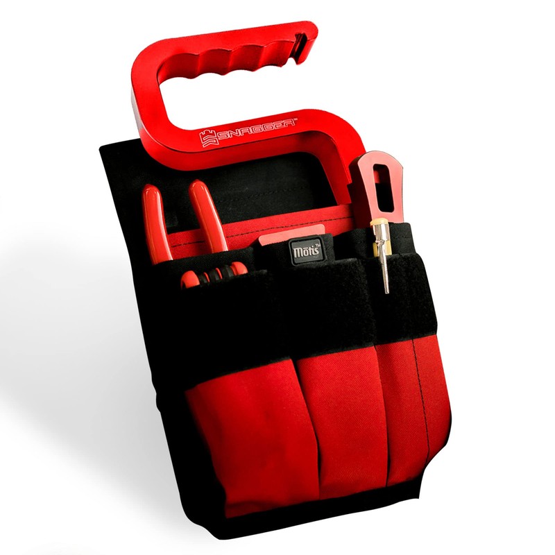 Motis Fire Pocket Organizer Pouch with Webbing Carry Handle, Durable
