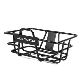 Addmotor Electric Bike Metal Front Basket Small for M140/M150, Not Fit for M-70 M-360