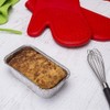 BLUESKY Loaf Aluminum Pans-(Pack of 10) -Perfect for Baking, Roasting,
