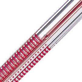 Pentel 1.0 mm Medium Tip Oil Based Ink Superb Ballpoint Pen - Red (pack of 12 pens)