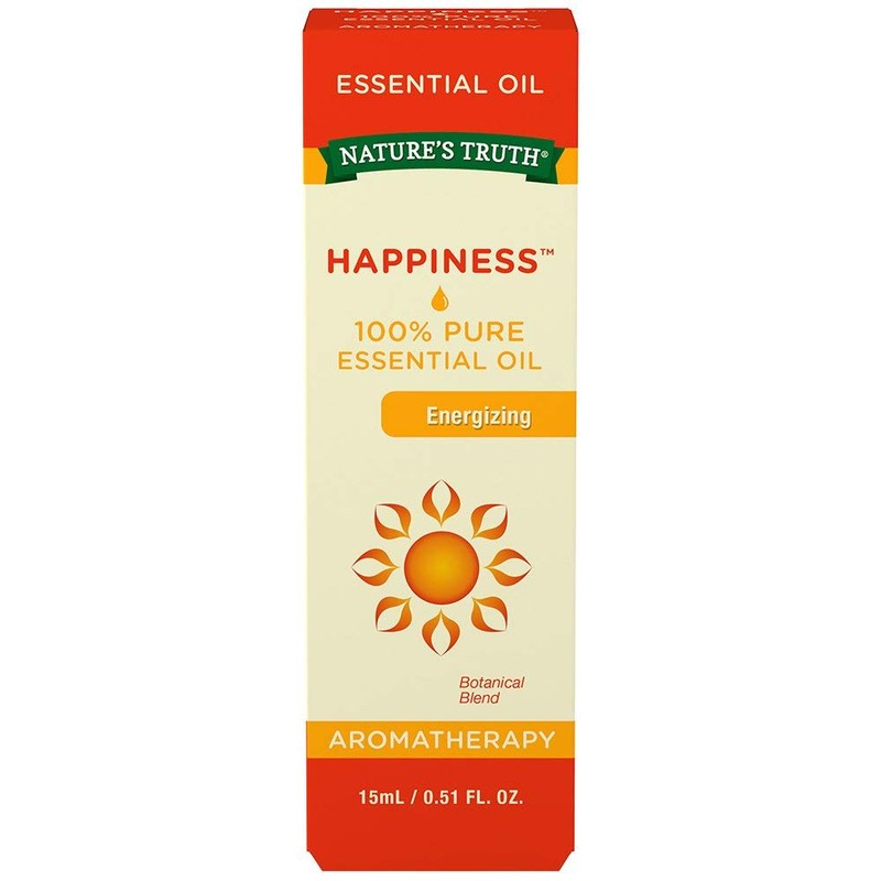 Nature's Truth Essential Oil, Happiness, 0.51 Fluid Ounce (3 Pack)